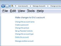 Comment supprimer des comptes utilisateurs sur un réseau de Windows 7 à la maison