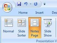 Comment afficher PowerPoint 2007 des notes sur un moniteur séparé