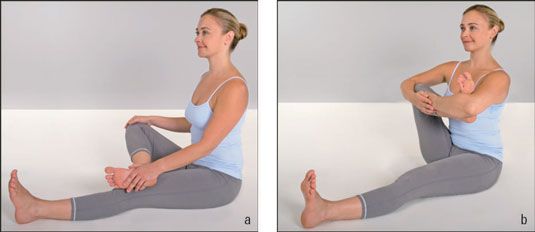Photographie - Comment faire du yoga des postures assises warm-up