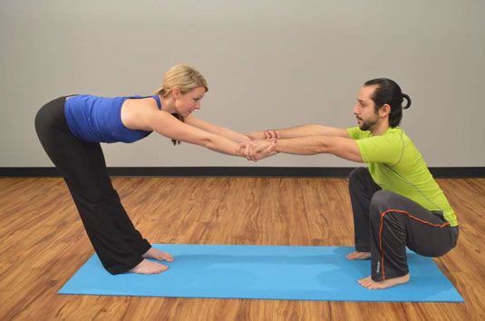 Photographie - Comment faire le partenaire de yoga bascule