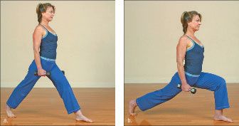 Photographie - Comment faire le croissant de lune exercice Yoga-avec-poids