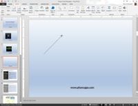 Comment dessiner une ligne ou une forme incurvée dans PowerPoint 2,013