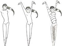 Comment dessiner des sauts de mode et sauts