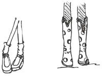 Comment dessiner les pieds et les chaussures sur les chiffres de la mode