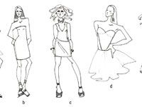Comment dessiner des robes magnifiques de la mode