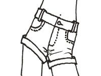Comment dessiner poignets et ourlets élégantes sur un pantalon de mode