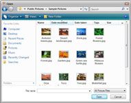 Photographie - Comment modifier une image dans la peinture en utilisant Windows Vista