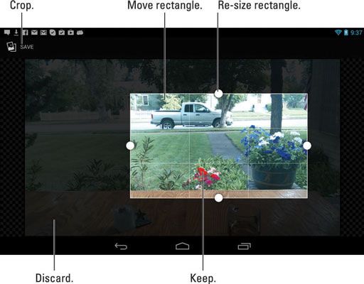 Photographie - Comment éditer des images sur votre tablette Nexus 7