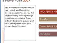 Comment modifier le texte sur une diapositive PowerPoint 2007