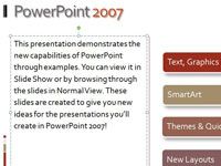 Comment modifier le texte sur une diapositive PowerPoint 2007