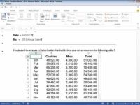 Comment intégrer et de lier des données à partir d'Excel dans le mot 2 013 2 013