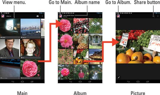 Photographie - Comment trouver des images sur votre tablette Nexus 7