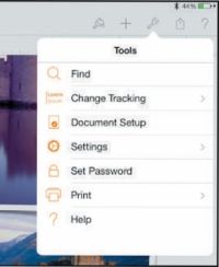 Photographie - Comment formater un document dans les pages de l'App iPad