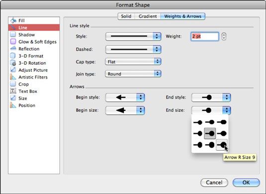 Photographie - Comment formater une ligne dans Office 2011 pour Mac