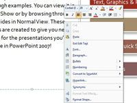 Comment formater le texte dans PowerPoint 2007