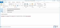 Comment transférer un message e-mail dans Outlook 2013