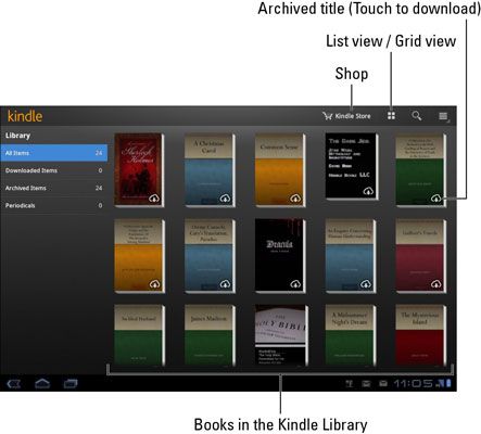 Photographie - Comment obtenir et lire des livres Kindle de votre Galaxy Tab
