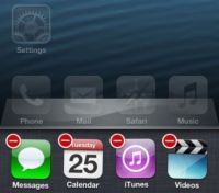 Comment obtenir des applications sur l'iPhone 5 plateau multitâche