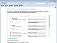 Comment cacher le centre icône de notification d'action dans Windows 7