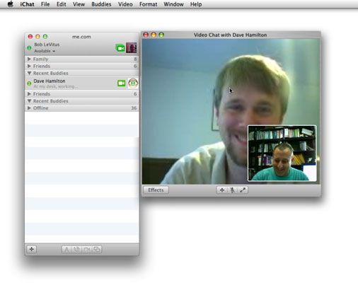Photographie - Comment iChat avec audio et vidéo dans Mac OS X Lion