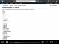 Comment importer des contacts depuis Outlook dans linkedin
