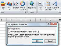 Comment insérer un lien hypertexte vers une autre cellule dans un classeur Excel 2007