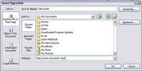Comment insérer un lien pour envoyer un e-mail dans un classeur Excel 2007