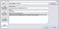 Comment insérer un lien pour envoyer un e-mail dans un classeur Excel 2007