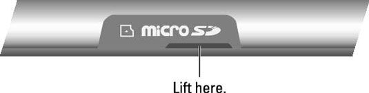 Photographie - Comment insérer et retirer la carte microSD d'une tablette Android