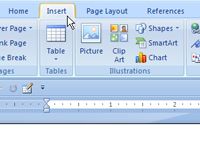 Photographie - Comment insérer les numéros de page dans Word 2007