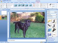 Comment insérer des images à partir d'un fichier dans un diaporama PowerPoint 2007