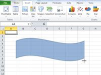 Comment insérer des formes dans une feuille Excel 2010