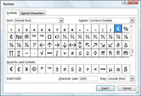 Comment insérer des symboles et des caractères spéciaux dans Excel 2007
