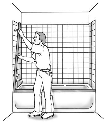 Photographie - Comment faire pour installer une douche (ou baignoire) porte
