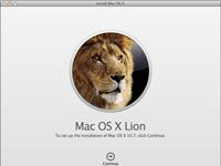 Photographie - Comment installer le client du lion: première étape dans le serveur de lion installer