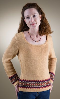 Photographie - Comment tricoter un scoop-cou chandail pour les femmes