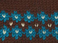 Comment tricoter un petit motif juste isle
