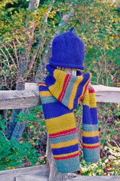 Photographie - Comment tricoter une écharpe rayée et texturé