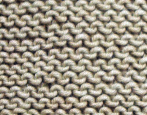 Photographie - Comment tricoter le point mousse