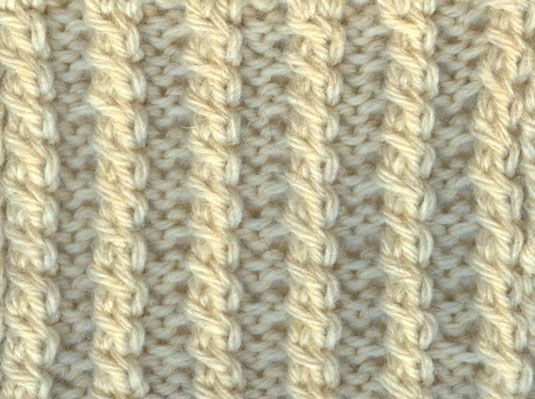 Photographie - Comment tricoter le câble de torsion deux-points