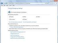 Comment quitter un réseau résidentiel Windows 7