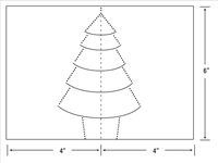 Comment faire une carte de Noël arbre de pop-up