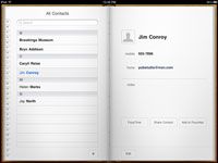 Comment ajouter manuellement des contacts à votre iPad