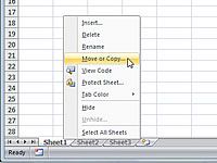 Comment déplacer ou copier des feuilles de calcul Excel 2007 vers d'autres classeurs
