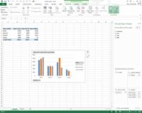 Comment faire pour déplacer les arbres de pivot à feuilles séparées dans Excel 2013