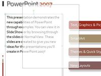 Comment faire pour déplacer des objets PowerPoint 2007 sur une diapositive