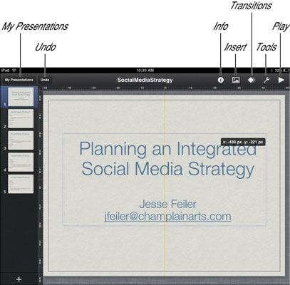 Photographie - Comment naviguer dans l'écran principal sur votre iPad