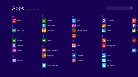 Photographie - Comment ouvrir des applications dans Microsoft Surface