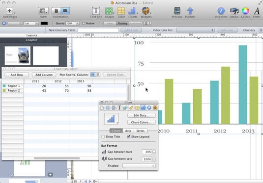 Photographie - Comment coller des données Excel dans un tableau iBooks Author