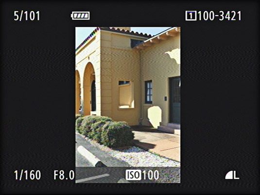 Photographie - Comment prévisualiser les images sur votre Canon EOS 7D Mark II
